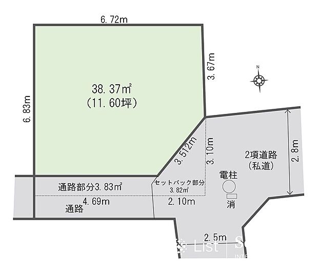 【全体区画図】◆図面と異なる場合は現況を優先。