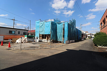 外観（建築工事中）