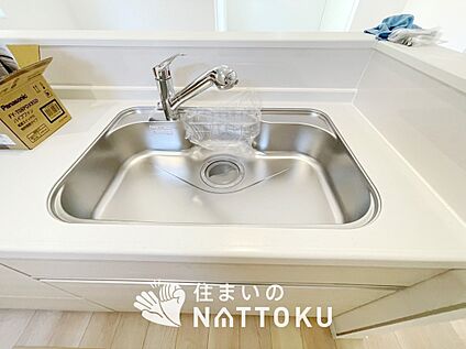 浄水器内臓ハンドシャワー付シンク