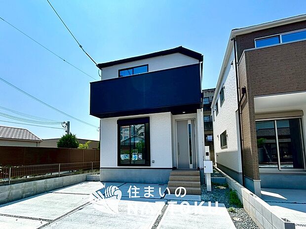 【現地写真(外観)【1号地】】お引渡し後も無償の定期点検を行っており、暮らしの安心をお届けしています。