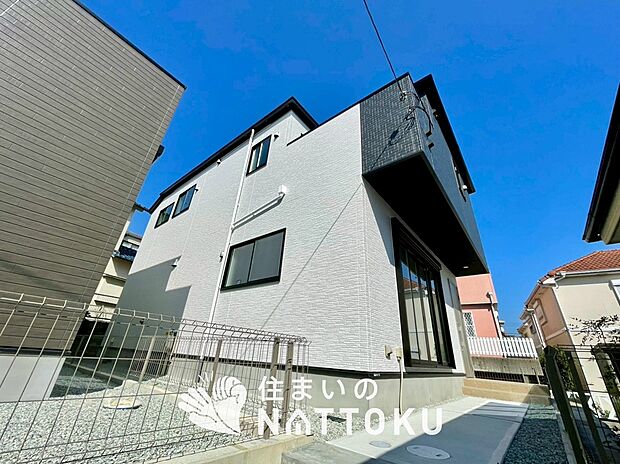 【現地写真(外観)【1号地】】健康被害に配慮したもっとも安全性の高い建材を採用し、シックハウス対策をしております。