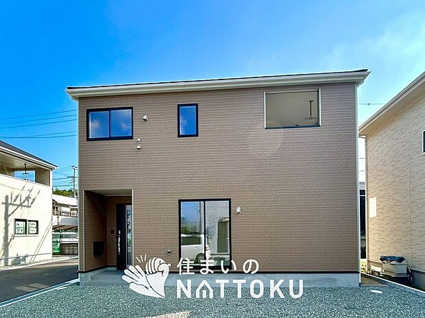 【現地写真(外観)【3号地】】健康被害に配慮したもっとも安全性の高い建材を採用し、シックハウス対策をしております。