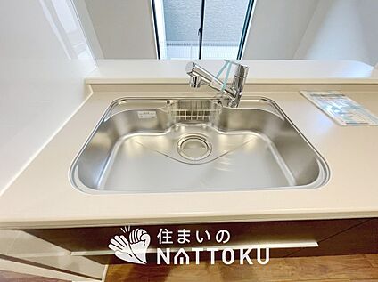 浄水器内臓型ハンドシャワー付シンク