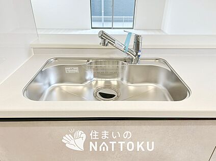 浄水器内臓型ハンドシャワー付シンク