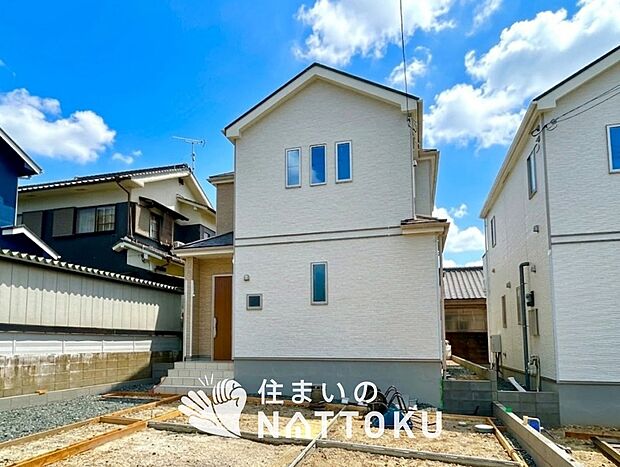 【現地写真（外観）【Ｂ号地】】健康被害に配慮したもっとも安全性の高い建材を採用し、シックハウス対策をしております。