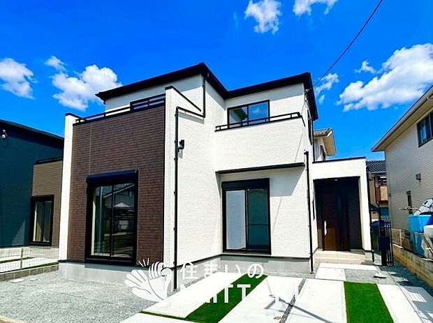 【現地写真（外観）【２号地】】健康被害に配慮したもっとも安全性の高い建材を採用し、シックハウス対策をしております。