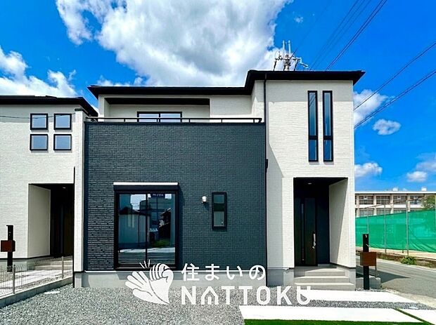 【現地写真(外観)【1号地】】耐震等級最高「3」取得で基準の1.5倍の性能・耐震強度で安心できます。