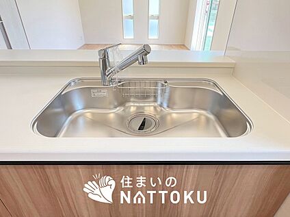 浄水器内臓型ハンドシャワー付シンク