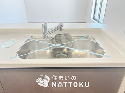 浄水器内臓型ハンドシャワー付シンク