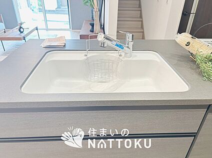 浄水器内臓ハンドシャワー付シンク