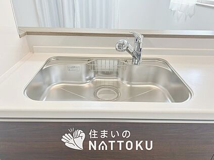 浄水器内臓ハンドシャワー付シンク