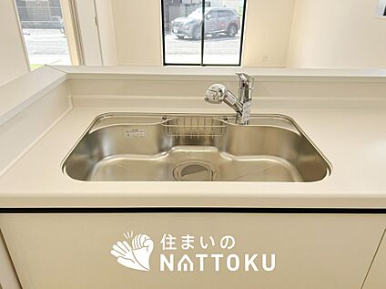 浄水器内臓ハンドシャワー付シンク