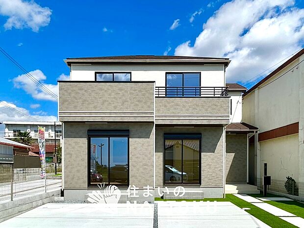 【現地写真(外観)【C号地】】健康被害に配慮したもっとも安全性の高い建材を採用し、シックハウス対策をしております。