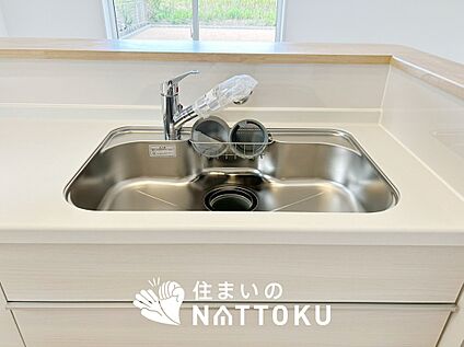 浄水器内臓ハンドシャワー付シンク