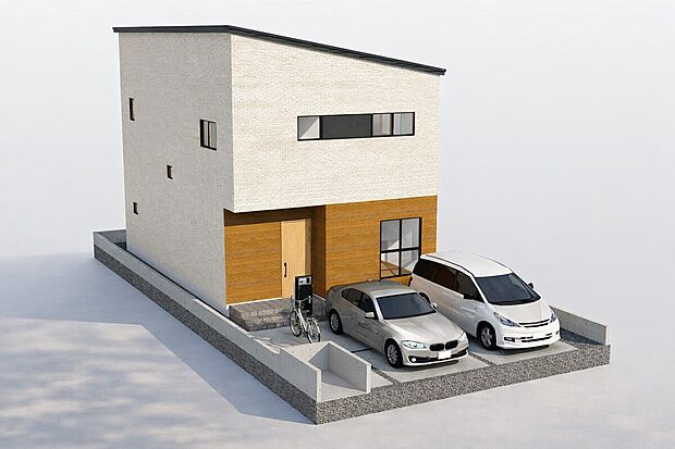 【【完成イメージパース（1号地）】】■まずは資料だけ欲しい！というお問合せも大歓迎です！お電話番号【0120-665-233】(通話料無料)までお気軽にお問合せください♪