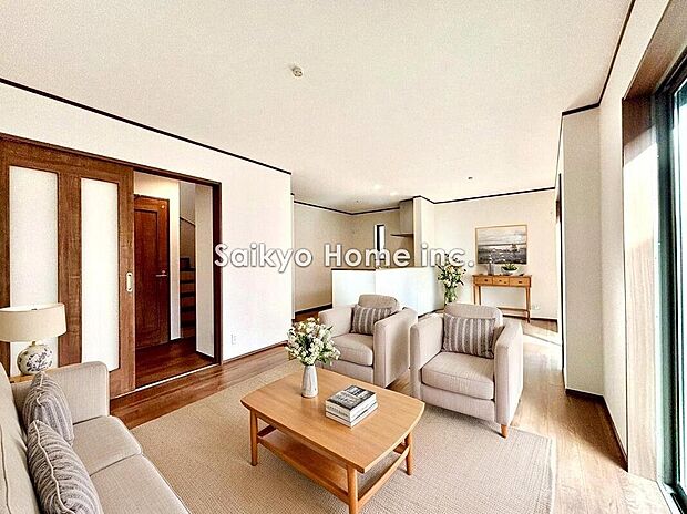 リビング　※家具等CG加工済