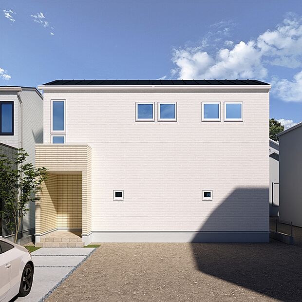 Ｂ棟　外観完成イメージパース