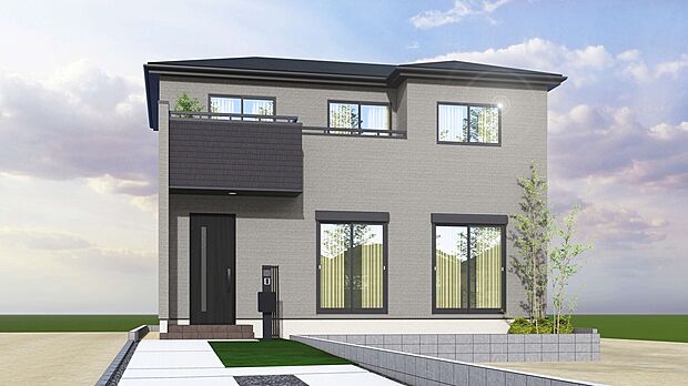 【3号棟】外観イメージパース