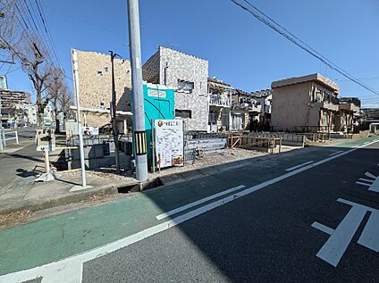 基礎土台工事中（2026年2月撮影）