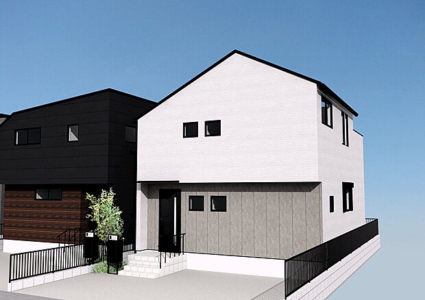 外観予想図（A号棟）
■外観パースは完成予想の為、イメージとなります。