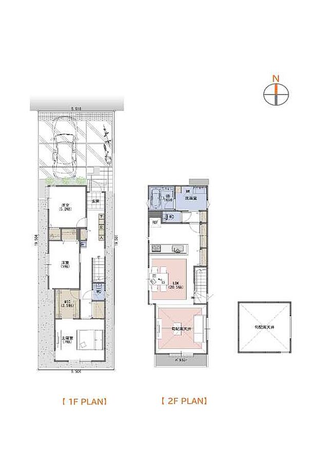 ■3LDK+ WIC（C号棟）