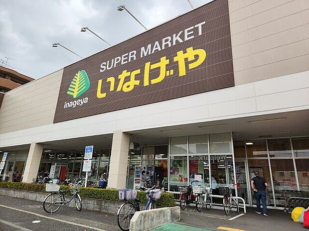 いなげや日野栄町店（約600m）