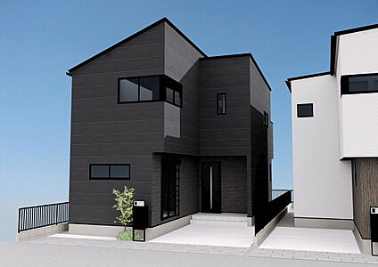 完成予想外観（B号棟）