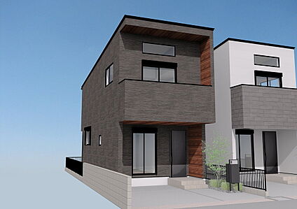 完成予想外観（A号棟）