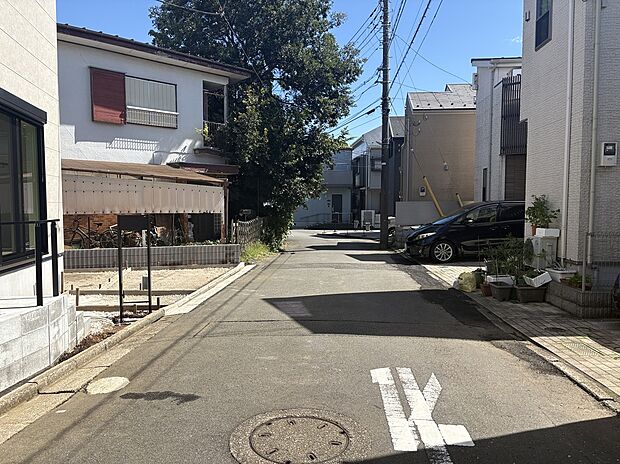 【前面道路含む現地写真】現地(2026年9月)撮影