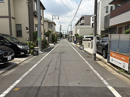 前面道路含む現地写真