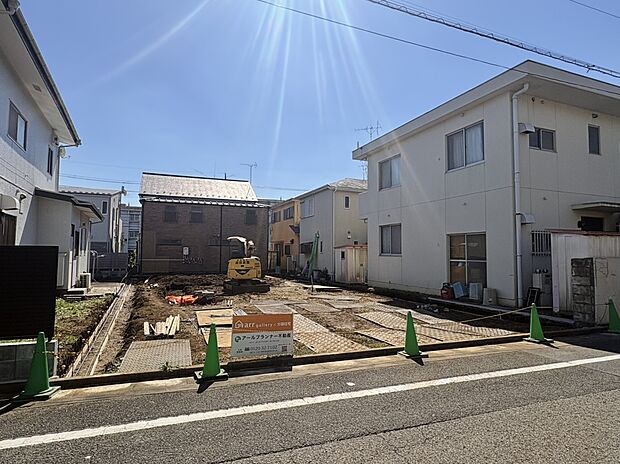 【現地土地写真】現地(2026年10月)撮影
■北側 幅員約6.0m公道に接面