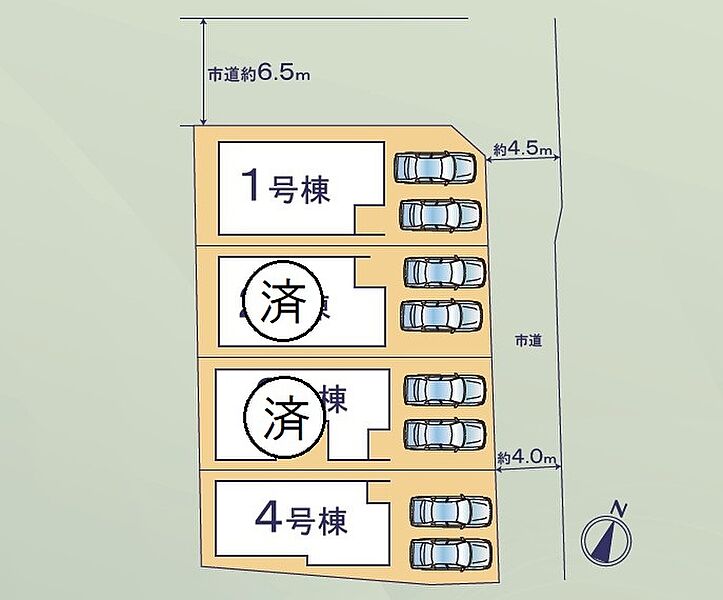 中庭のシンボルツリー（3号棟）