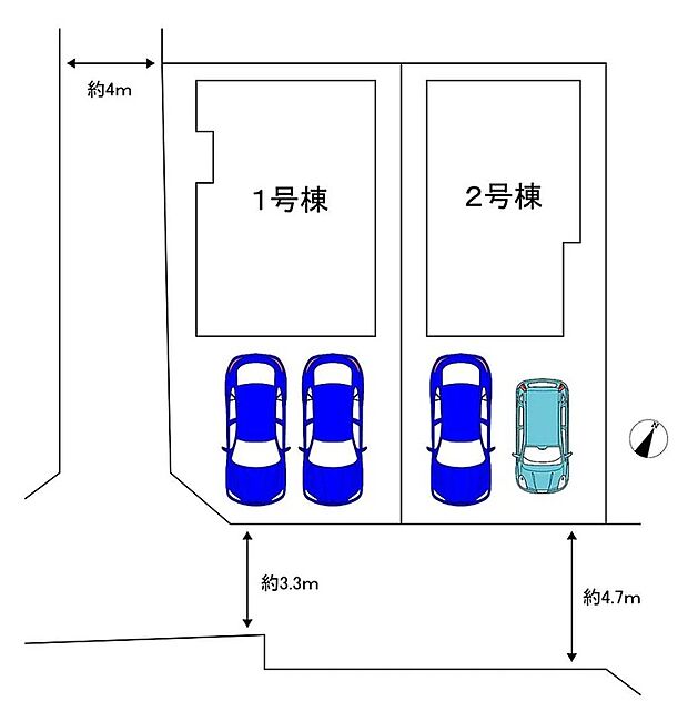 令和8年7月完成済!全2区画!並列に駐車2台可能!
本日ご案内可能ですよ♪お気軽にお問い合わせください!