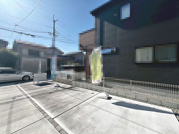 【駐車場】駐車２台可能！セカンドカーや来客時にも安心ですね！