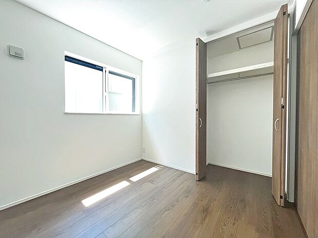 【クローゼット】全室収納有!家族の思い出も大切にしまっておけますね!