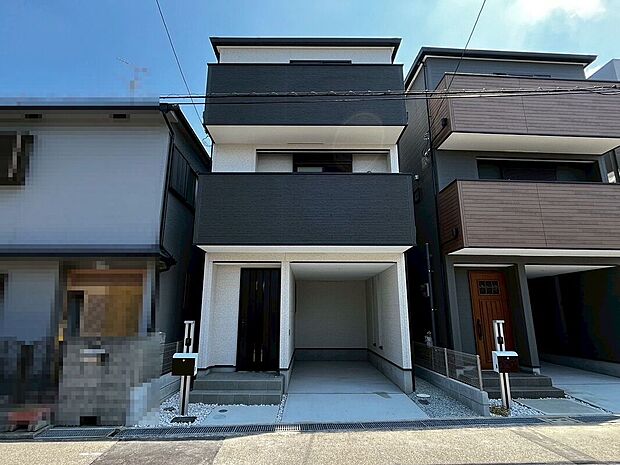 【現地外観写真(1号棟)】お客様が安心して物件探しが出来るよう心がけております!お気軽にお問い合わせください!!