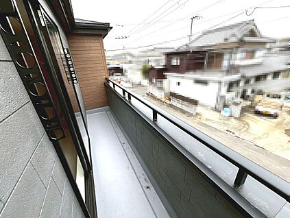 東面バルコニー