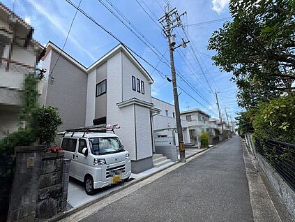 前面道路を含む現地写真