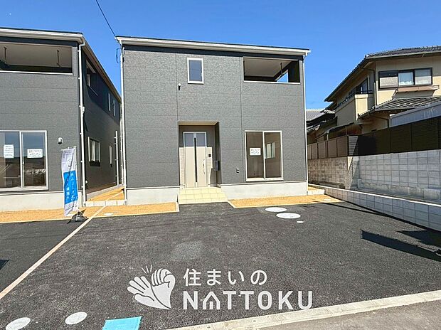 【現地写真（外観）【３号地】】健康被害に配慮したもっとも安全性の高い建材を採用し、シックハウス対策をしております。