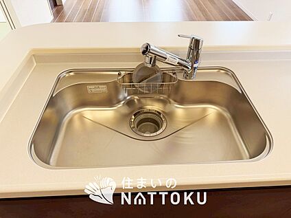 浄水器内臓ハンドシャワー付シンク