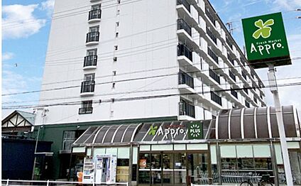 食品館アプロプラス忠岡店 650ｍ(徒歩9分)