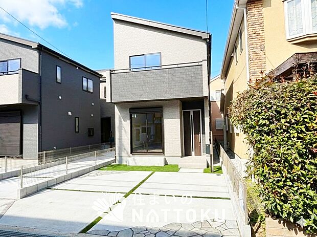 【現地写真（外観）【C号地】】健康被害に配慮したもっとも安全性の高い建材を採用し、シックハウス対策をしております。