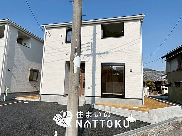 【現地写真(外観)【2号地】】お引渡し後も無償の定期点検を行っており、暮らしの安心をお届けしています。