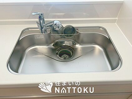 浄水器内臓ハンドシャワー付シンク