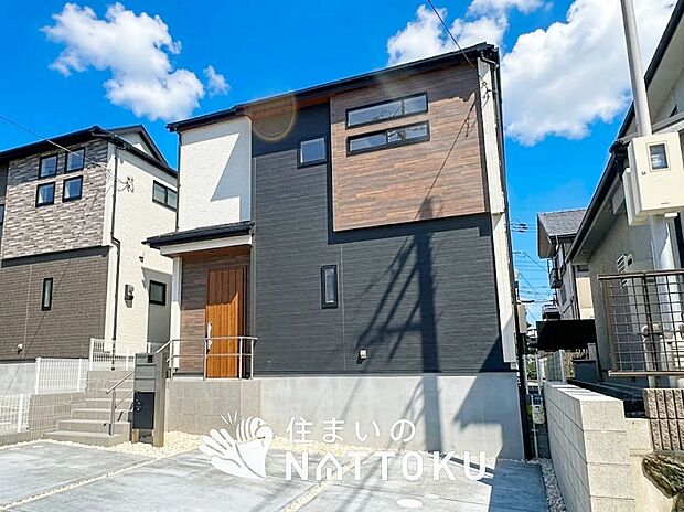 【現地写真(外観)【1号地】】耐震等級最高「3」取得で基準の1.5倍の性能・耐震強度で安心できます。