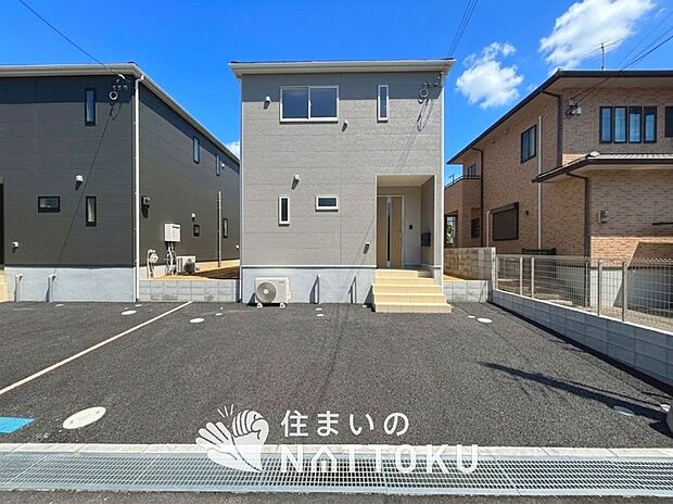 【現地写真(外観)【1号地】】耐震等級最高「3」取得で基準の1.5倍の性能・耐震強度で安心できます。