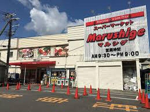 マルシゲ八尾店（約545m）