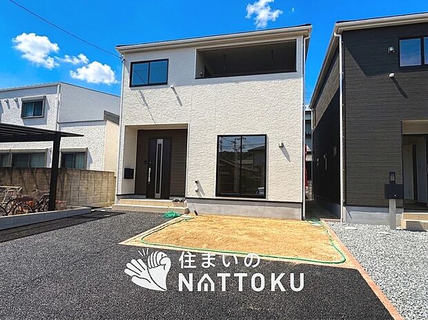 【現地写真（外観）【２号地】】健康被害に配慮したもっとも安全性の高い建材を採用し、シックハウス対策をしております。