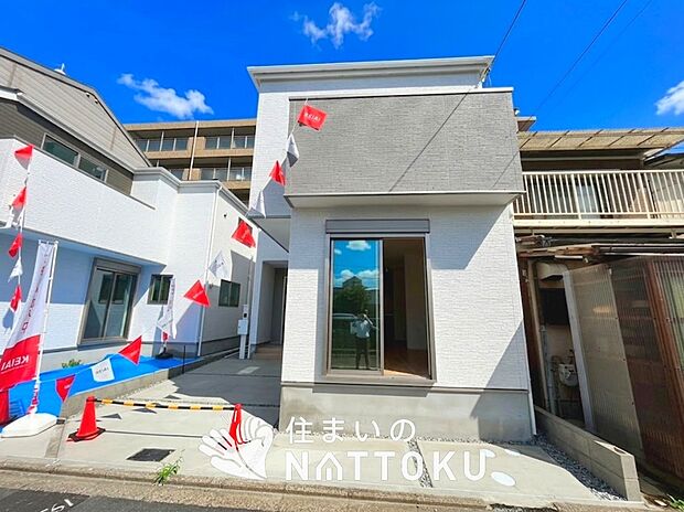 【現地写真（外観）【２号地】】お引渡し後も無償の定期点検を行っており、暮らしの安心をお届けしています。