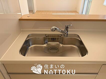 浄水器内臓ハンドシャワー付シンク